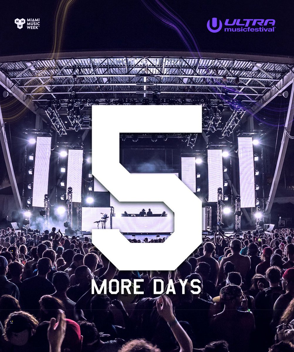 #ULTRA2017 IS THIS WEEK!!