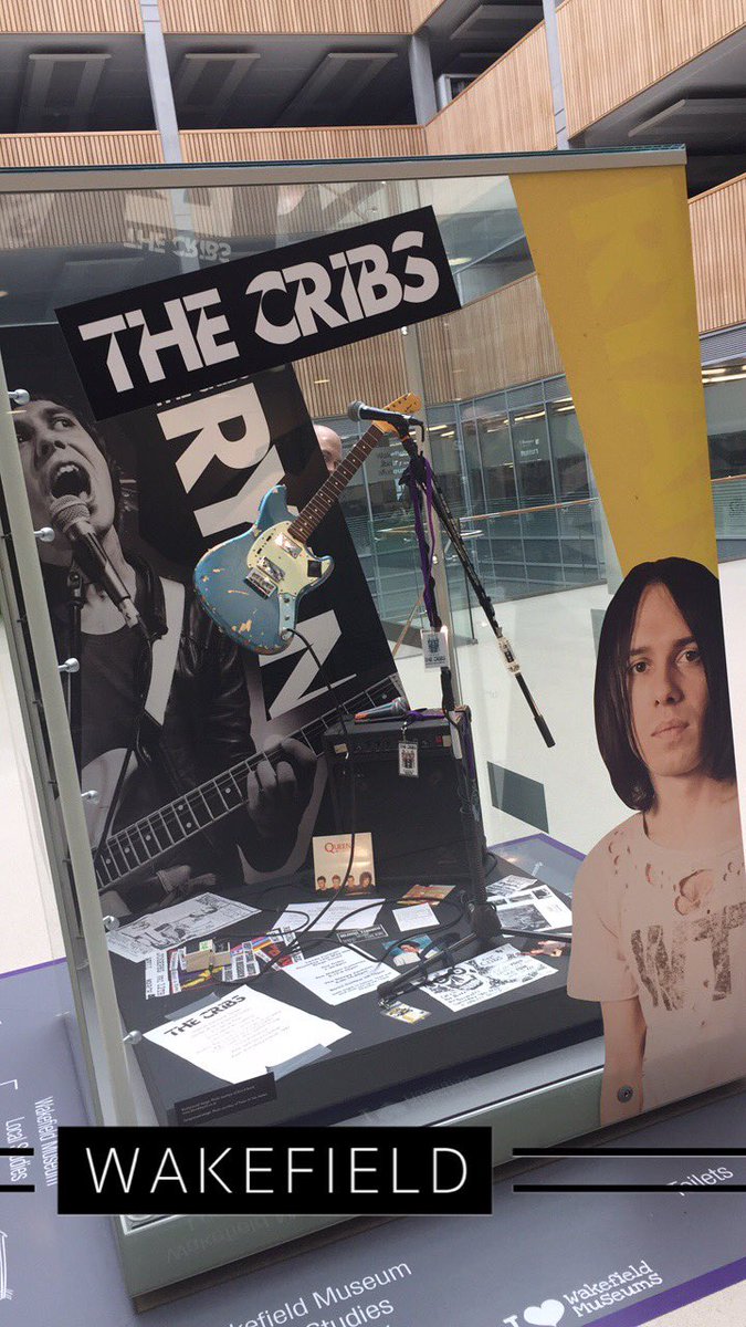 Holliebomb83's tweet photo. Travelled to Wakefield to have a nosey at @thecribs exhibition :) @ryanjamesjarman @RossJarman @garyjarman loved the old school photos 😂 https://t.co/f6qg66oywD
