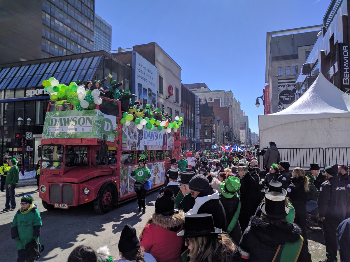 stpatrick_qc's tweet photo. Le comité organisateur à Montréal pour le défilé de la St-Patrick! @uismtl https://t.co/zItoqmHV65