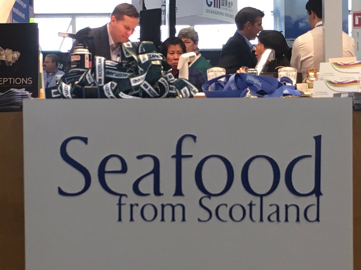 SWFPA's tweet photo. @GreenerScotland @sff High profile on Scottish caught fish in Boston #scottish https://t.co/A2qQY8RKez