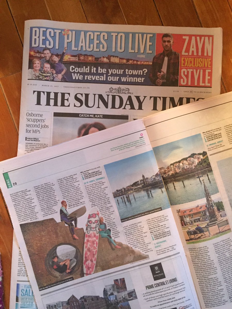 Delighted to see The Sorting Office mentioned in @thesundaytimes on the top places to live in the UK #LoveStAgnes