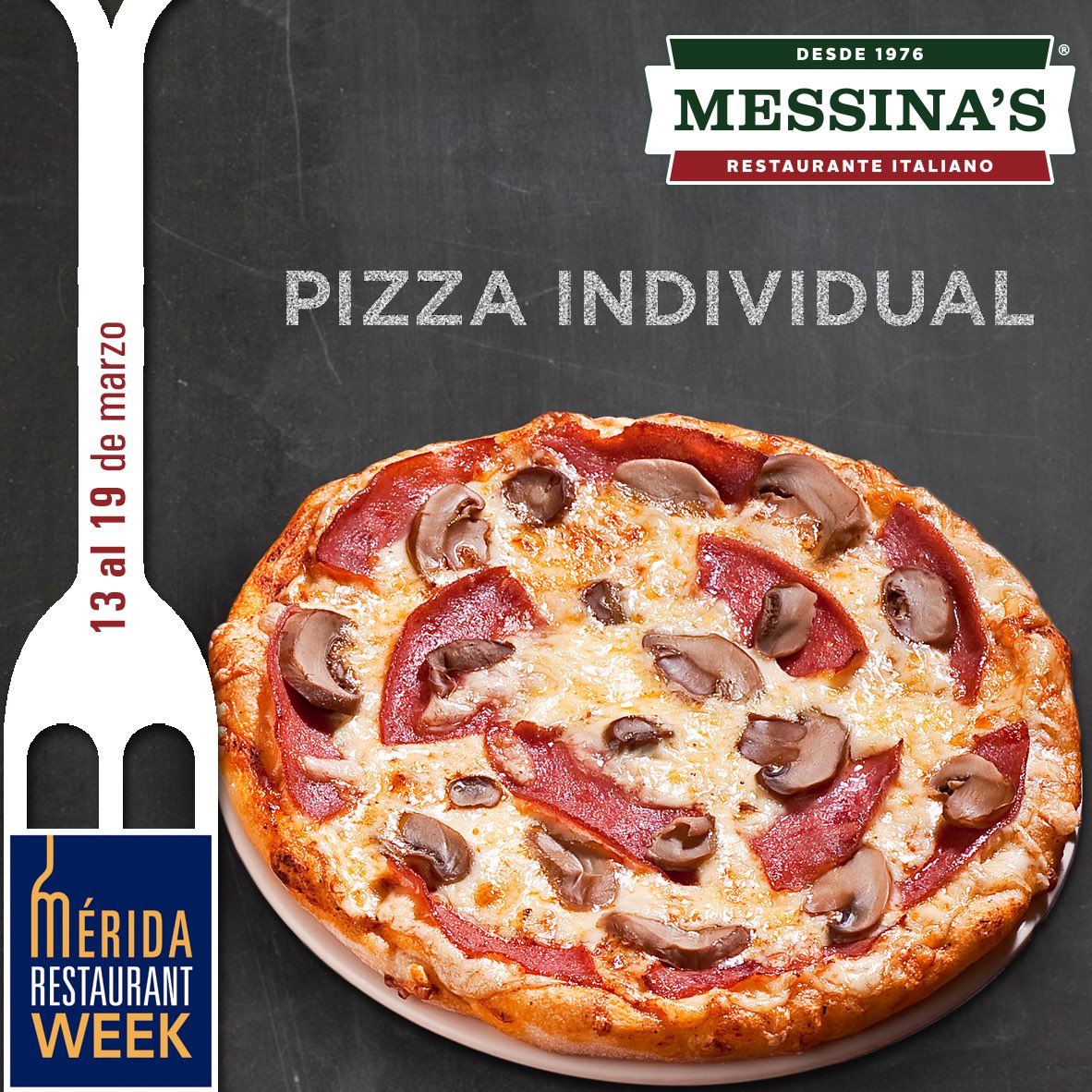 PizzaMessinas's tweet photo. No te pierdas nuestro Menú para el Restaurant Week. #Messinaspizza #MeridaRestaurantWeek #MessinasRestauranteItaliano https://t.co/5tLyynZX6Z