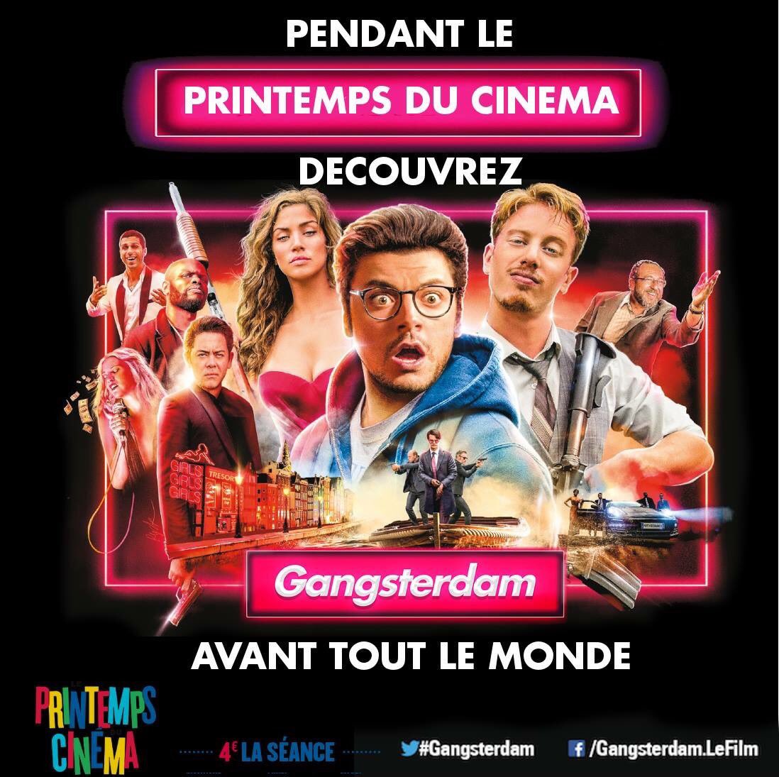 Profite du #printempsducinema pour voir avant tout le monde <a href="/GangsterdamFilm/">Gangsterdam</a> au <a href="/CgrDraguignan/">CGR Draguignan</a> demain à 20h15!#draguignan