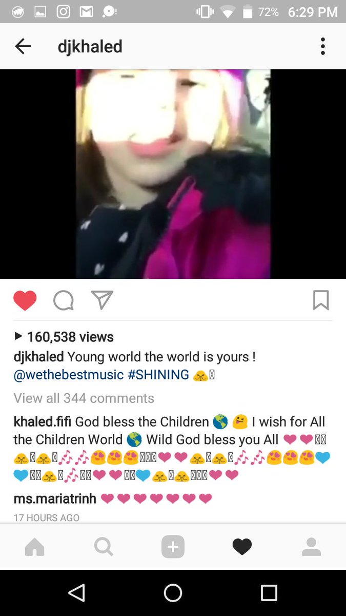 KYOxJIN's tweet photo. Fam  DJ Khaled's mum comments on his instagram posts the same way DJ Khaled comments on Asahd's posts looool https://t.co/FXEBiSOhH3