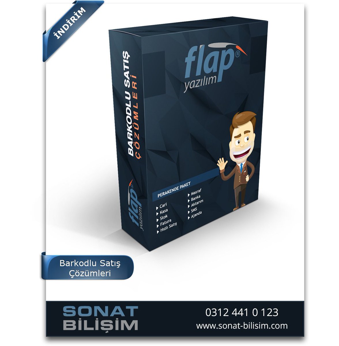 Flap Yazılım "Barkodlu Satış Programı" tüm market, mağaza gibi işletmeler için komple çözüm sağlar. bit.ly/2mNlil6 #barkod #satış