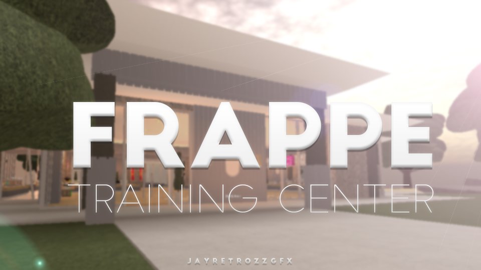 Jayretrozz On Twitter Frappe Vibezzzzz Gfx Completed Frappe Retweet Robloxdev - frappé training center roblox
