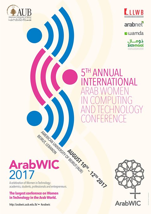 Call for participation & registration @ArabWIC's 5th Annual Intl Conference at @AUB_Lebanon on AUG 10-12, 2017 FMI: arabwic.aub.edu.lb