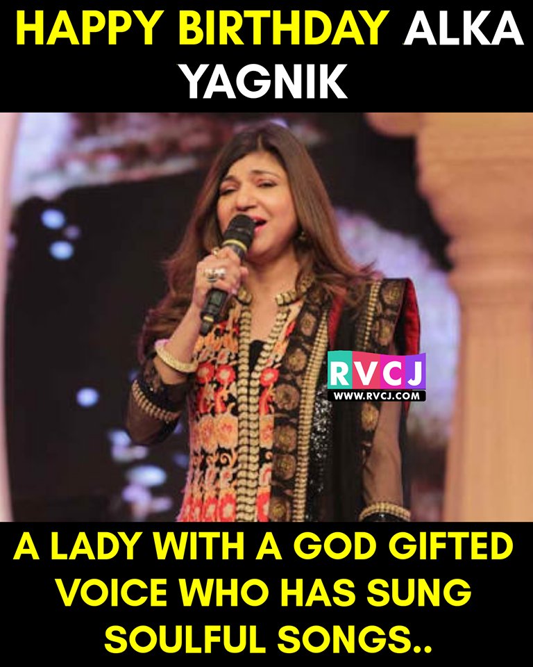 Happy Birthday Alka Yagnik 