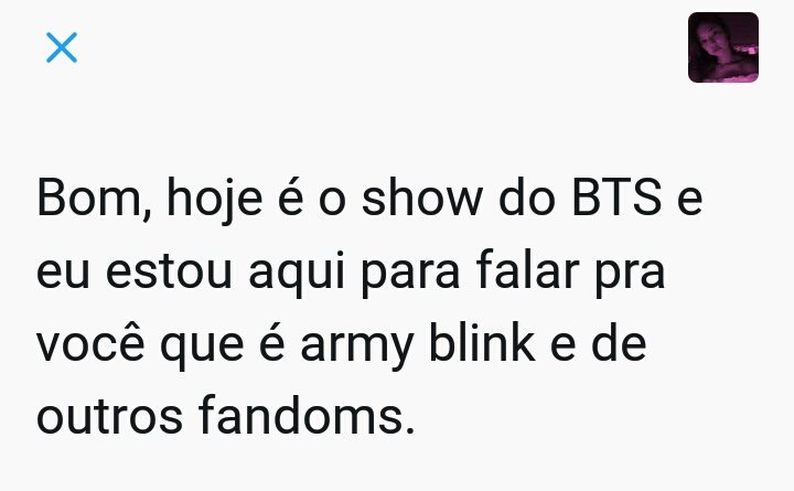 JennieTons's tweet photo. Para vocês A.R.M.Y's e BLINK's 💙 Pensem em outras chances e não fiquem tristes amo vocês! 💕 https://t.co/m3QeqZZh9Z