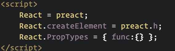 Jason Miller 🦊⚛ on Twitter: ""How use styled-components with Preact without preact-compat" Step 1: alias createElement & PropTypes.func https://t.co/zwKYR4vXRJ" / Twitter Jason Miller 🦊⚛ on Twitter: ""How use styled-components with Preact without preact-compat" Step 1: alias createElement & PropTypes.func https://t.co/zwKYR4vXRJ" / Twitter