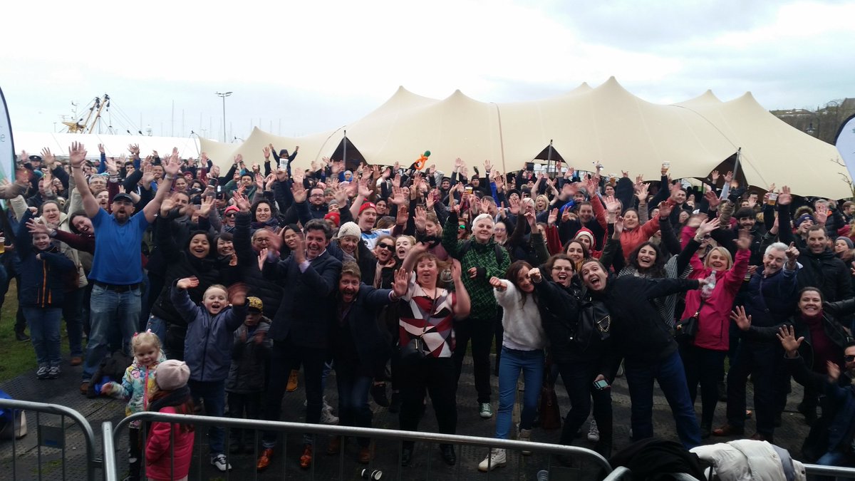 EricCampbell71's tweet image. @Fingalcoco @EVENTSinFingal @Towerboy55 @paulreiddublin @escape2016 Rocking the prawn festival :)