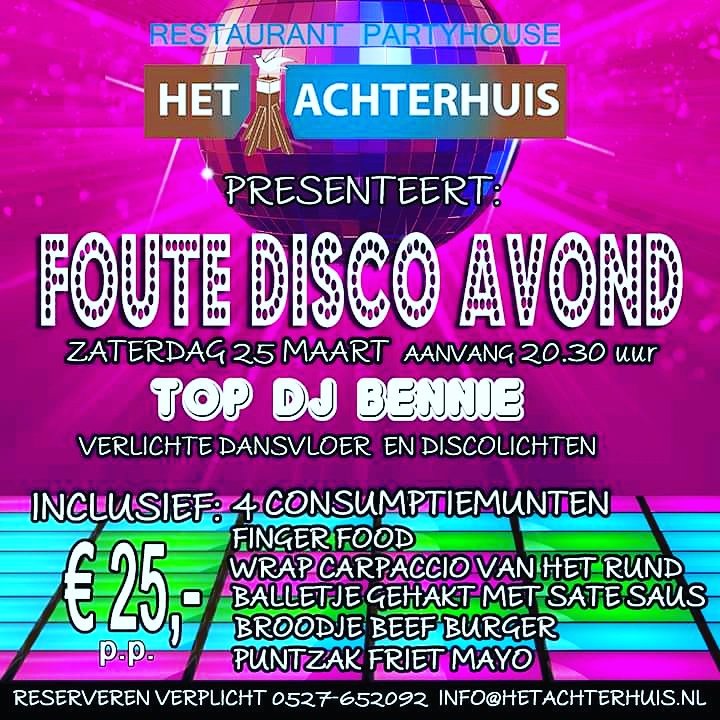 Al gereserveerd? 
Vol =vol 
Reserveer via 0527 652092