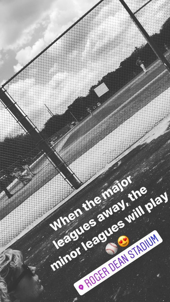 sydneysloas's tweet photo. Early days off at work mean you go check on the Baby Birds #MinorLeagueFun ⚾️💕 https://t.co/IfZU9tLueO