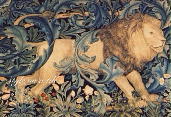 Styleonatile's tweet photo. https://t.co/A9H37qvTQg - For #sale! Lovely Arts and Crafts William Morris Lion Fore (...) | via @SpreesyCo - #deals https://t.co/Je83moFqhP
