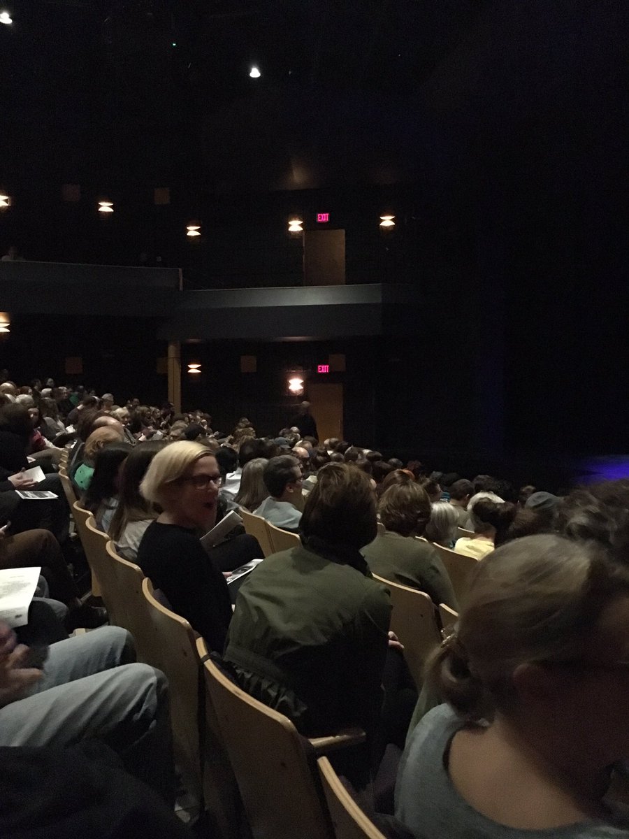 allisonbarlow73's tweet photo. So glad I went to see #BadBlood, a production by the incredibly talented @CurtainRazors at the Riddell Theatre! Happy to see such support! https://t.co/gzgZcrBv7m