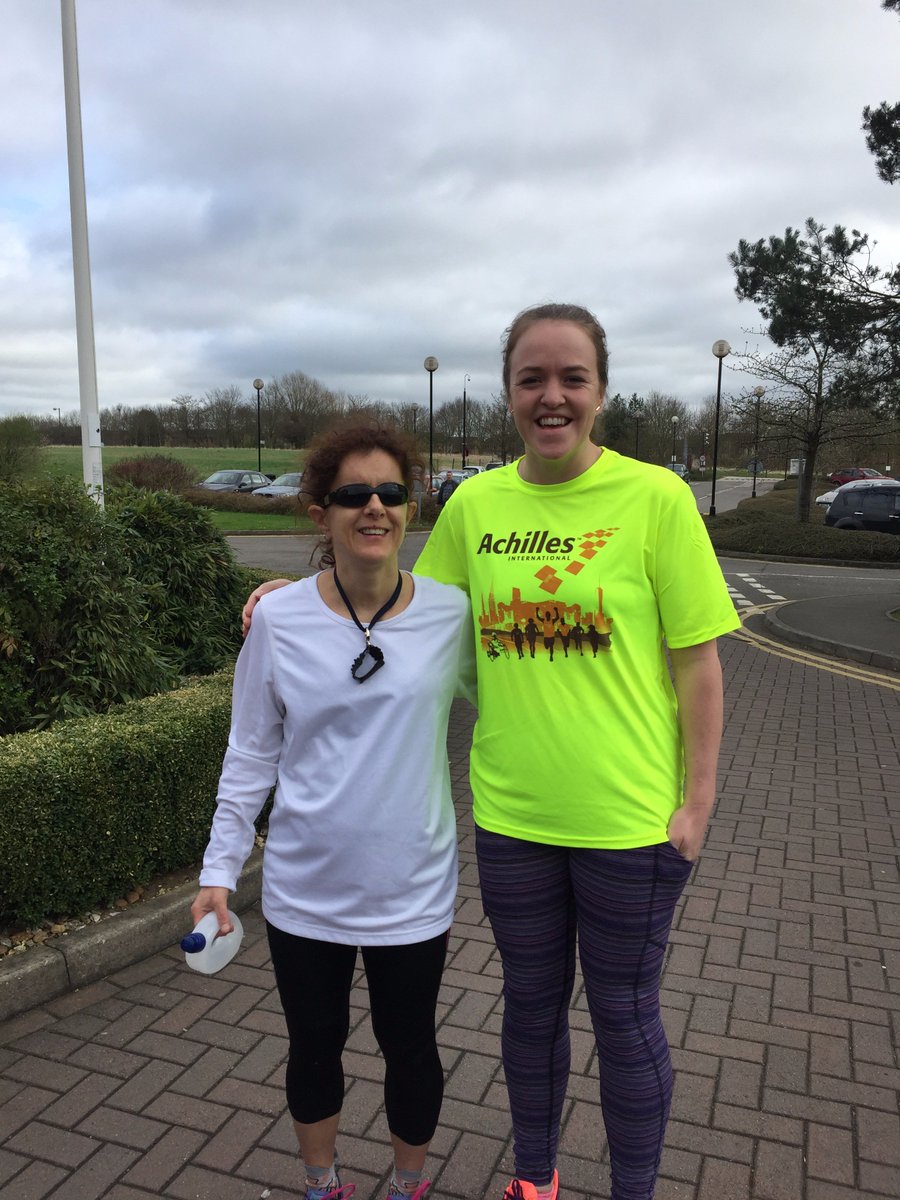AchillesIntlLDN's tweet photo. Well done to both Séverine and Libby on today's first run together! May there be many more! #GoAchilles https://t.co/LYhOMjWyWR