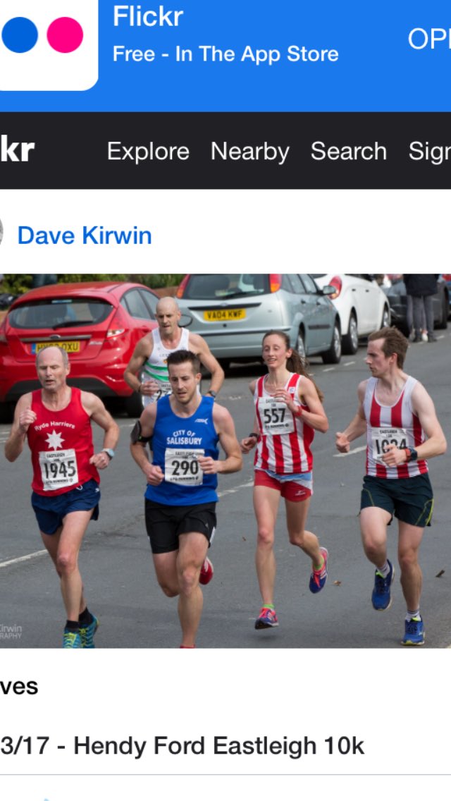scoobysaints1's tweet photo. Action shot from today's #Eastleigh10k fantastic event great to see so many @COSalisburyARC &amp; @salisbury_pkrn athletes new PB 38:32 too📸👍🏃🏻 https://t.co/GrTTvgIwGz