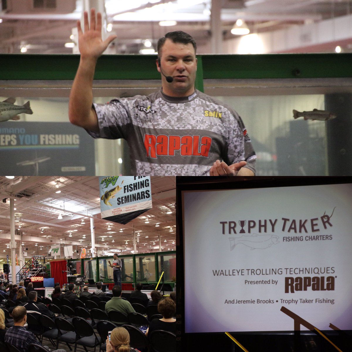 Red_Shiner's tweet photo. Catch @trophytakerfc talk about walleye #trolling at #tss17 and share his favourite @rapalacanada#baits! See @teamfishtv booth @CNSSToronto https://t.co/UPaLe82KLV