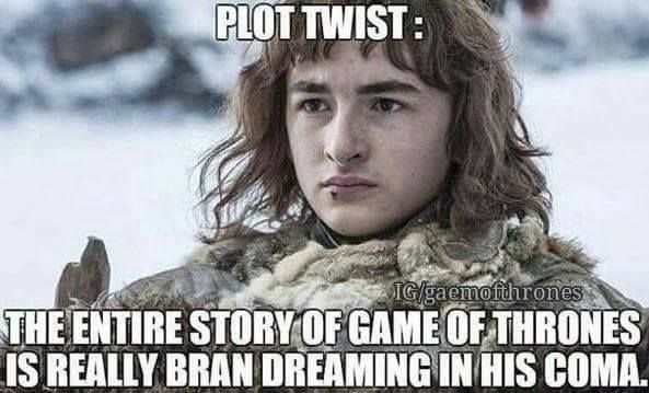 The entire story of Game of Thrones is... #gameofthrones