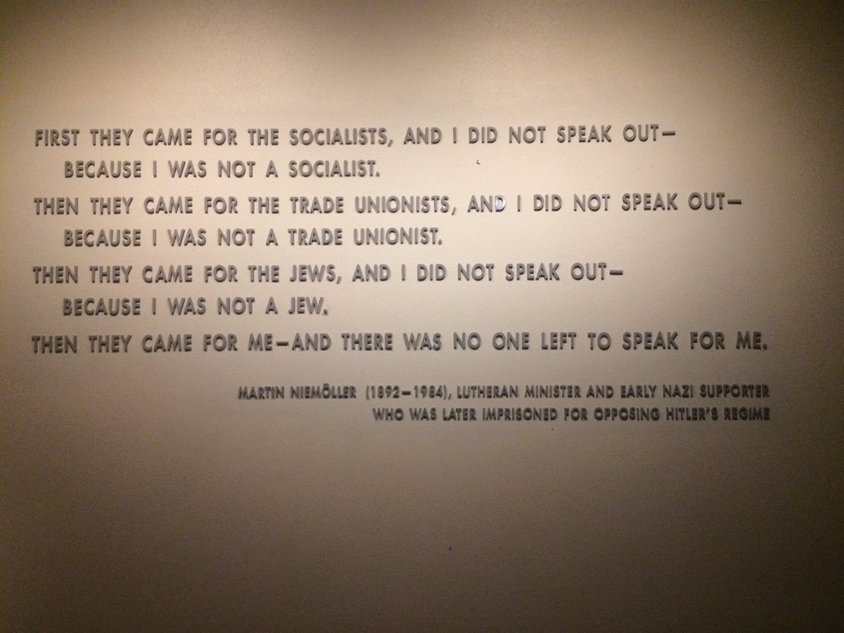 DrBrentLuther's tweet photo. East students continue to make the world their classroom with open minds and hearts at the @HolocaustMuseum . #EastAP-DC @MetroSchools #mnps https://t.co/TGJmfu5Nt8