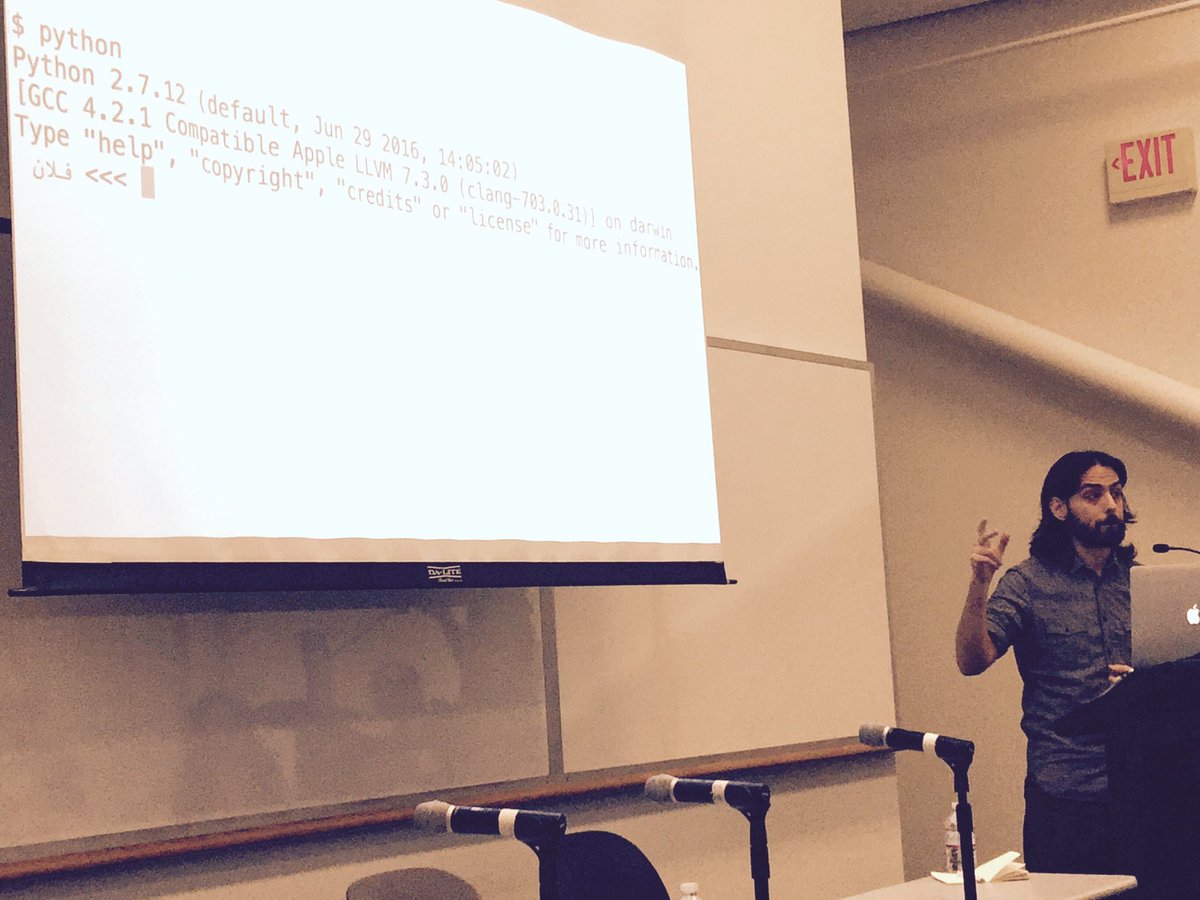 "Even solitary programming is collaborative--it is always a collaboration with the people who built the system you're using" <a href="/ra/">_</a> #sigcis2017