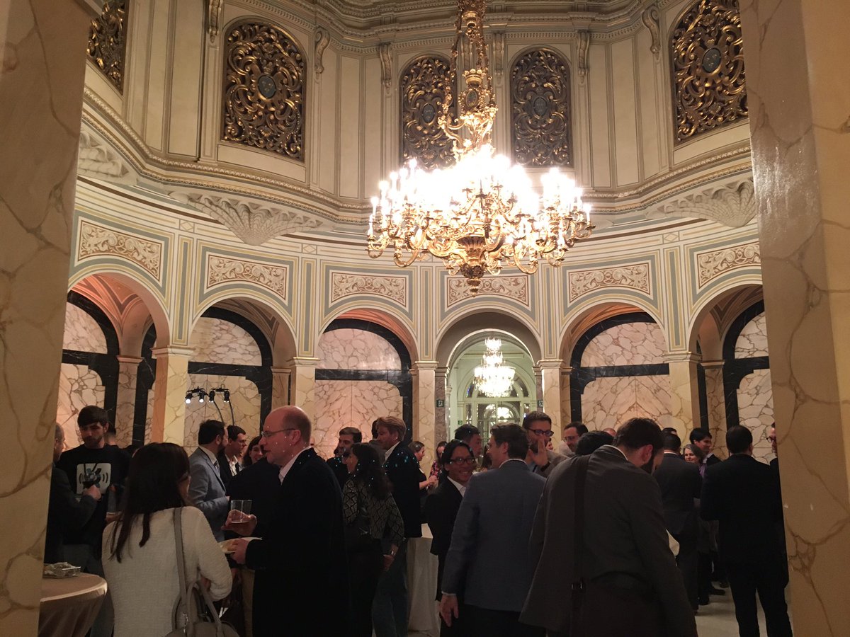 laurg87's tweet photo. BIO-Europe Spring 2017 Welcome Reception  at Palau de Pedralbes #BES2017 @biocat_en @VHIR_ https://t.co/6ed2efijAU