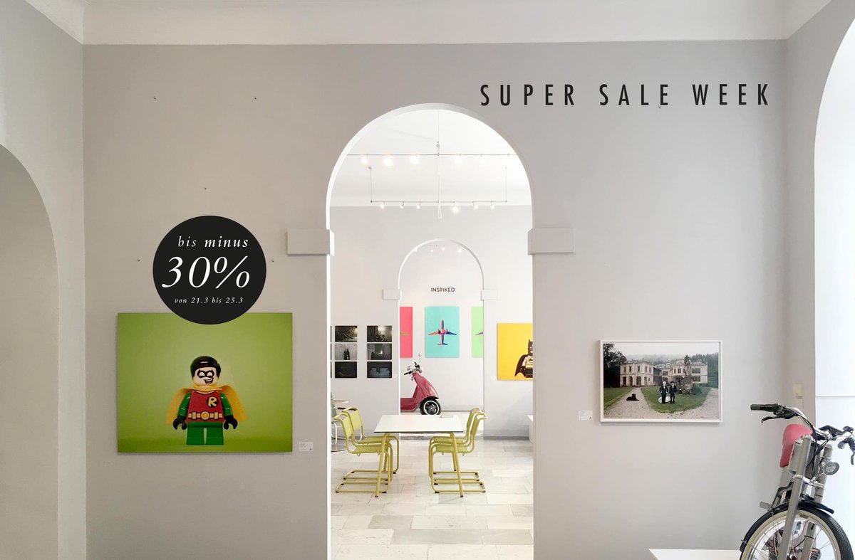 Next week we´ll have our super sale week. Get selected artworks for up to -30% of the original price. #art #sale #photography #Vienna