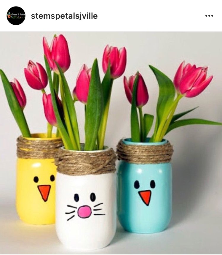stems_petals's tweet photo. Easter is coming! 🌷🐰🐥 #easter #bunny #chick #bluebird #ohio #flowers #florist https://t.co/NDVFHUybo4