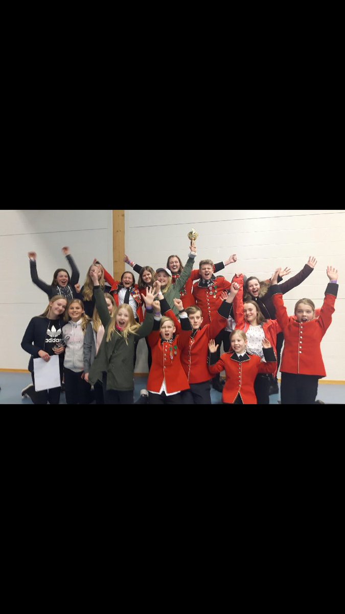 Årets vinnere av Vårspretten 2017, 3.div brass. 93 poeng på spilling og 8 poeng på program. Tre poengs margin til 2.pl