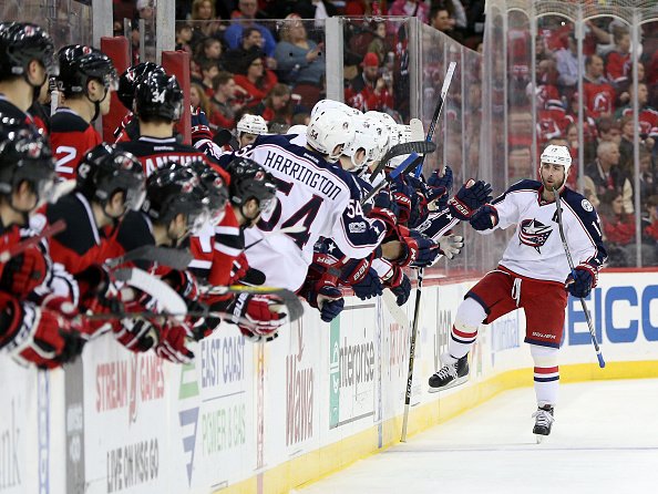 NHLPR's tweet photo. The @BlueJacketsNHL clinched a berth in the 2017 #StanleyCup Playoffs, their third postseason appearance in franchise history (2009, 2014). https://t.co/v2ioAszErL