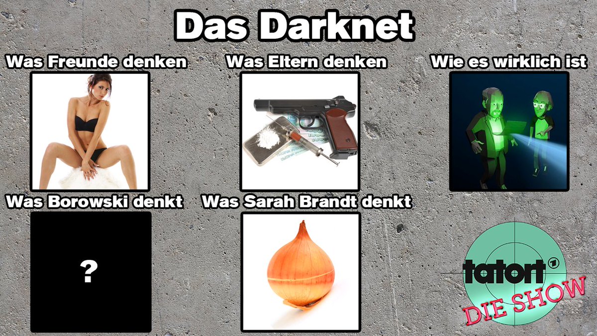TatortShow's tweet photo. Achja, dieses #Darknet! #Tatort https://t.co/nvP3mcVEqC
