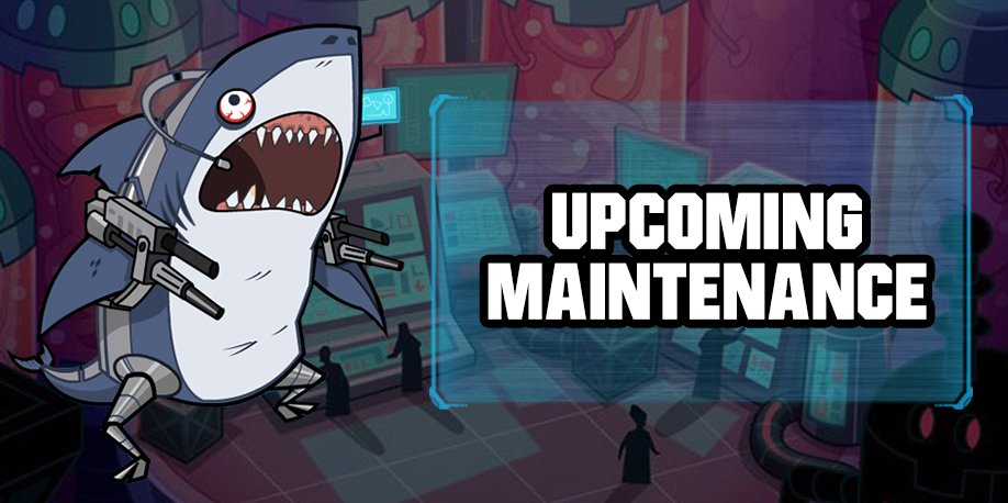 SMASHmonsters's tweet photo. We're having a short unscheduled server maintenance today starting at 2:15PM PDT. Expected to take 1 hour. See forums for full details. https://t.co/s0AqCB9dUt