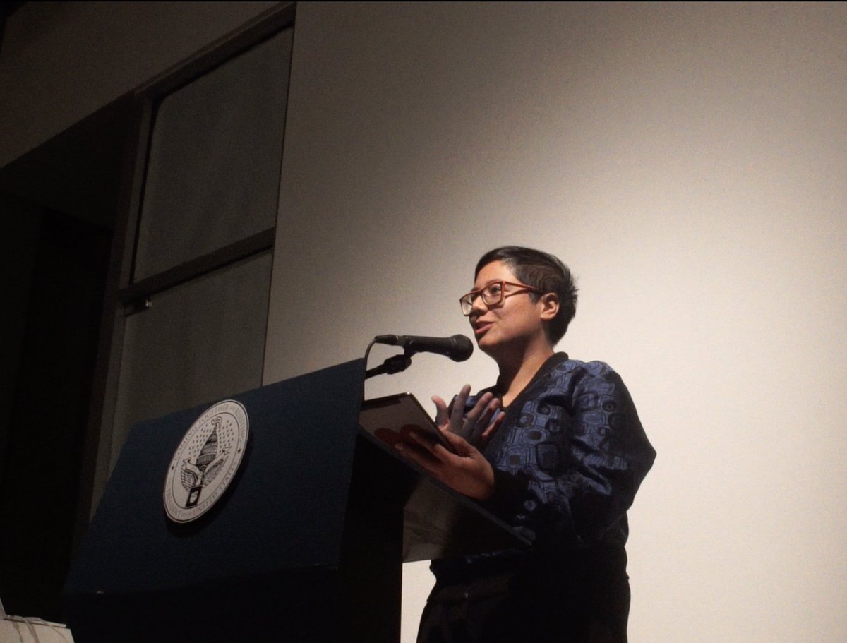 100DaysAction's tweet photo. Last Friday we hosted @Surabhisaraf, @deedottiedot, @balitronica, & Vernon Keeve III in an intimate night of reading & performance @SoEx_SF https://t.co/XPrjeEFhZt