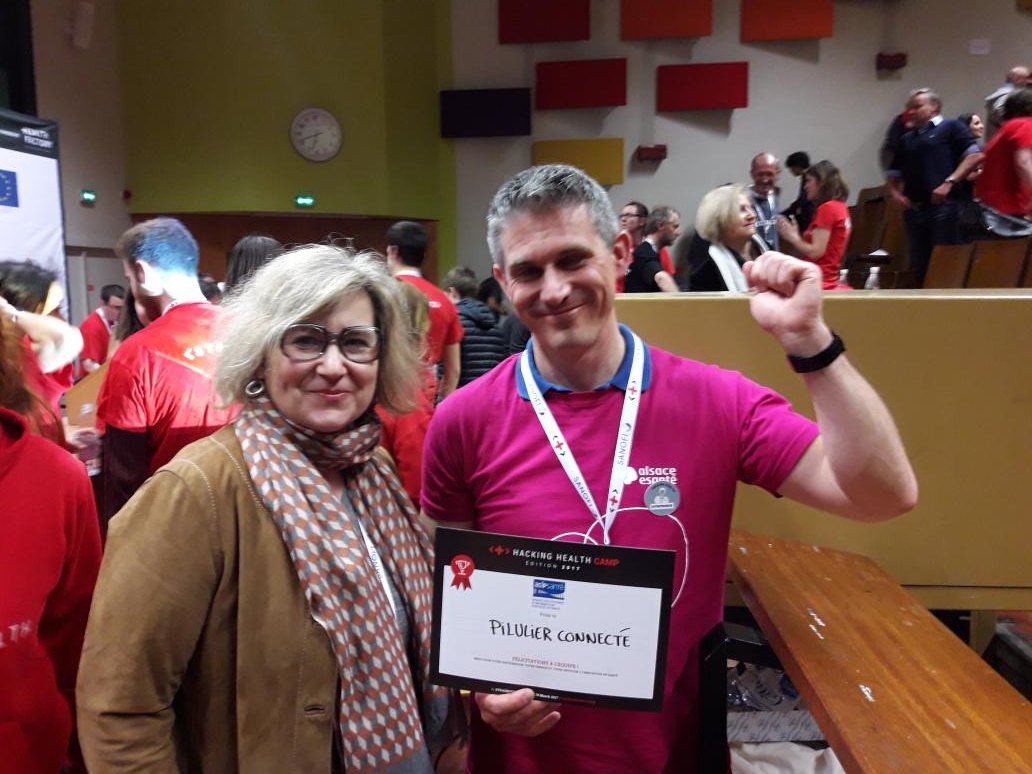 esante_gouv_fr's tweet photo. Bravo à #pilulierconnecté et à #lymphometry pour le prix #asipsante remis par Pascale Sauvage #hhcamp #interopérabilité #e_sante_gouv_fr https://t.co/pwyNCEK6g3