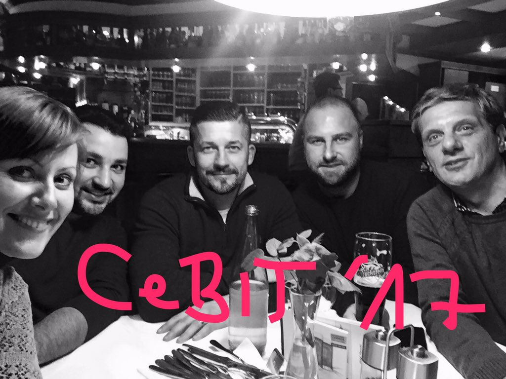 rekaujj's tweet photo. Opening evening for #CeBIT2017 🙌 Digitalization is for All of us! #teaming #digital https://t.co/UORcC3NBHb