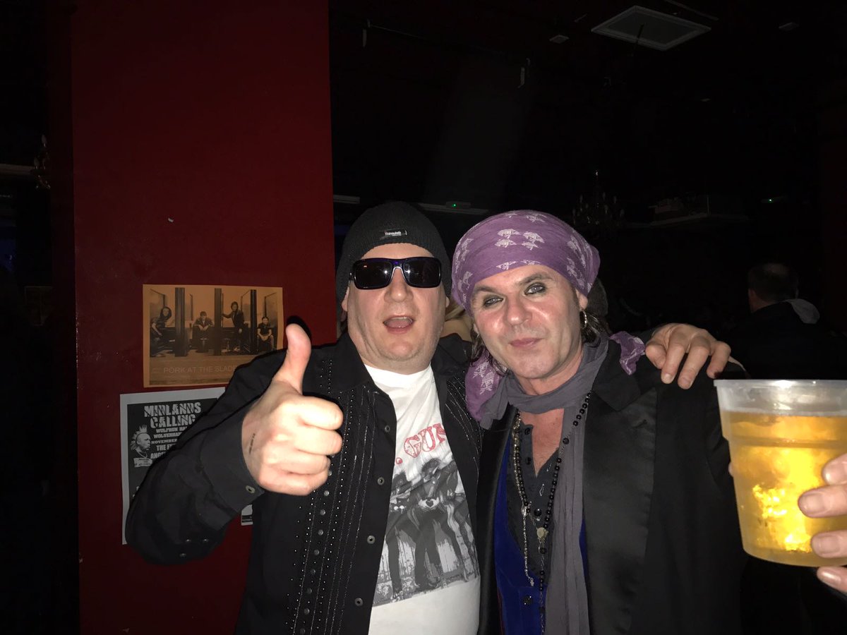 MetalPrediction's tweet image. Thanks for the picture @QuireboysSpike #topman