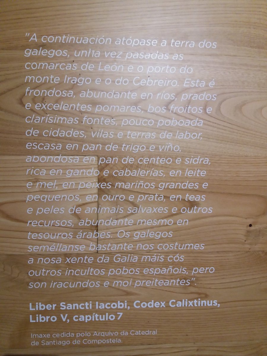 limiator's tweet photo. A terra dos #galegos no #Codice #Calixtino #patrimoniogalego #galicia https://t.co/YzonWJCSzi