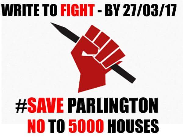 saveparlington's tweet photo. 7days to go... https://t.co/MYxPTpzYDi #saveparlington #writetofight https://t.co/28jratevIh