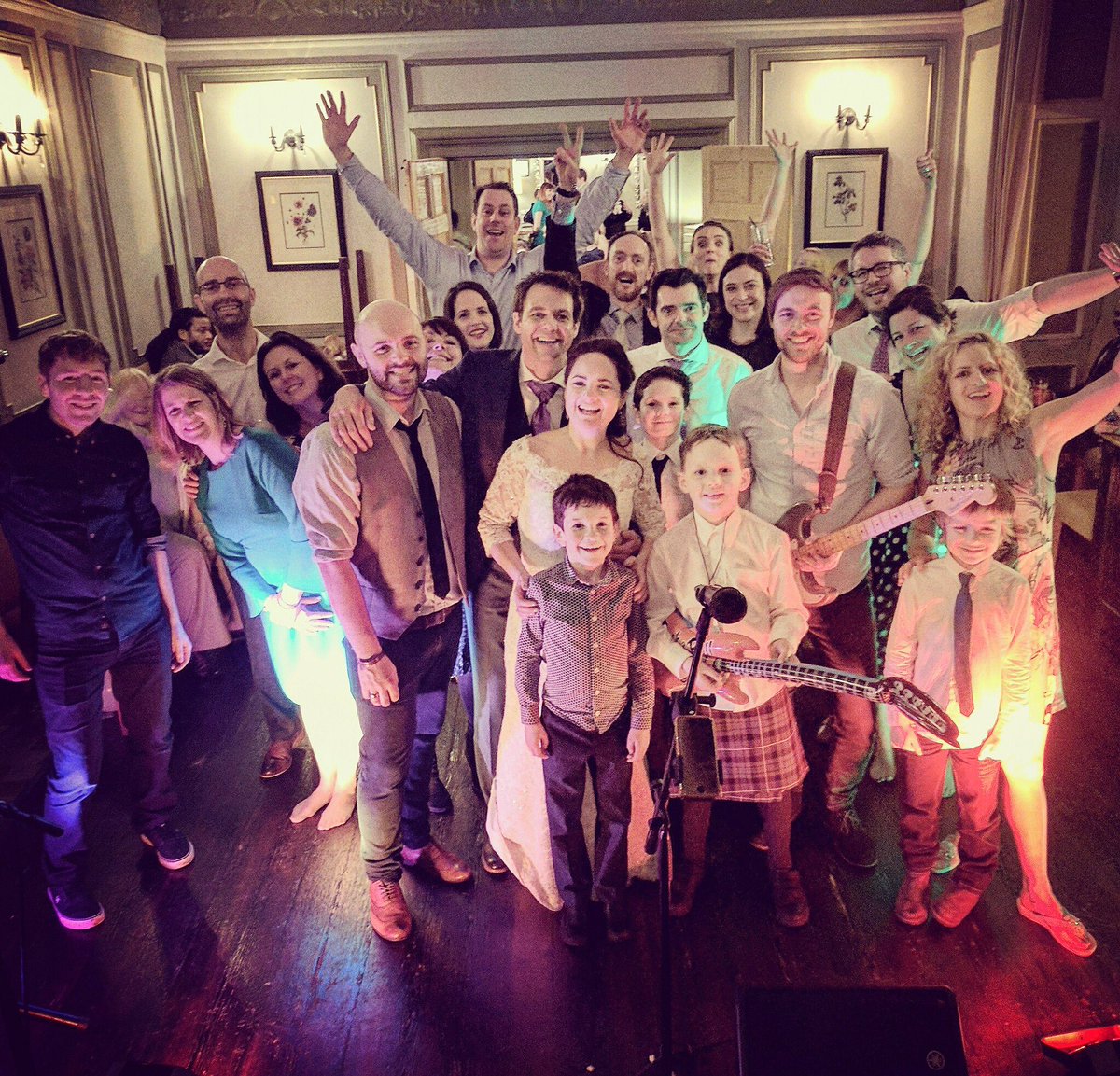 Bringsthenoise's tweet image. Last night we rocked @langdoncourtuk for Clare &amp;amp; Tim's Wedding. A great night we had playing for a lovely couple. Congratulations Again! 🎤🎸🤘