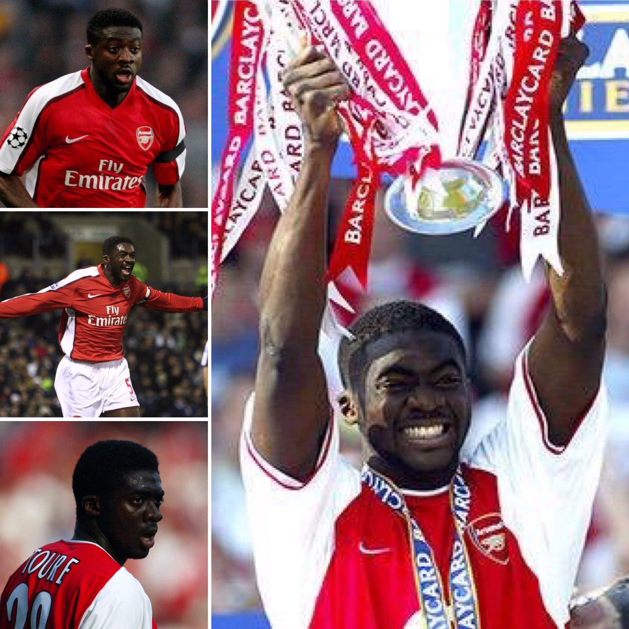 36 years old 311 appearances   13 goals  13 assists  Happy birthday to Kolo Touré! 