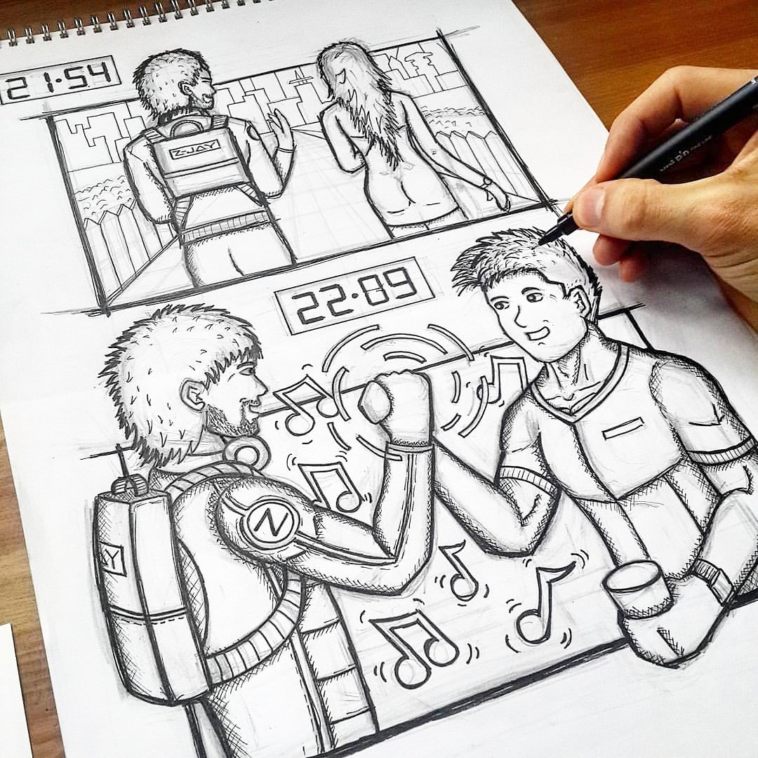 luidpro's tweet photo. @zjaytablet storyboard 3/4 - Unfold the Vibes! Subscribe at https://t.co/xgCw7j9qSz to support the development of this new #dj #technology https://t.co/YAJCe0ucGt
