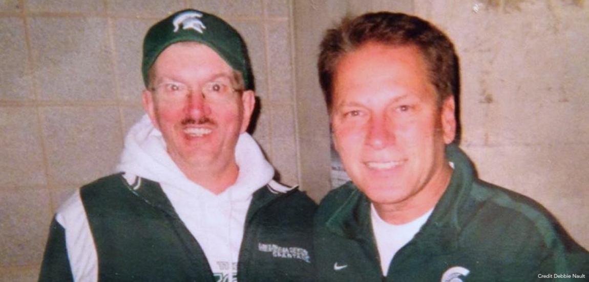 ThePostGame's tweet image. The special connection between Tom Izzo and his No. 1 fan (by @Johnubacon) #marchmadness thepostgame.com/good-sports/20…