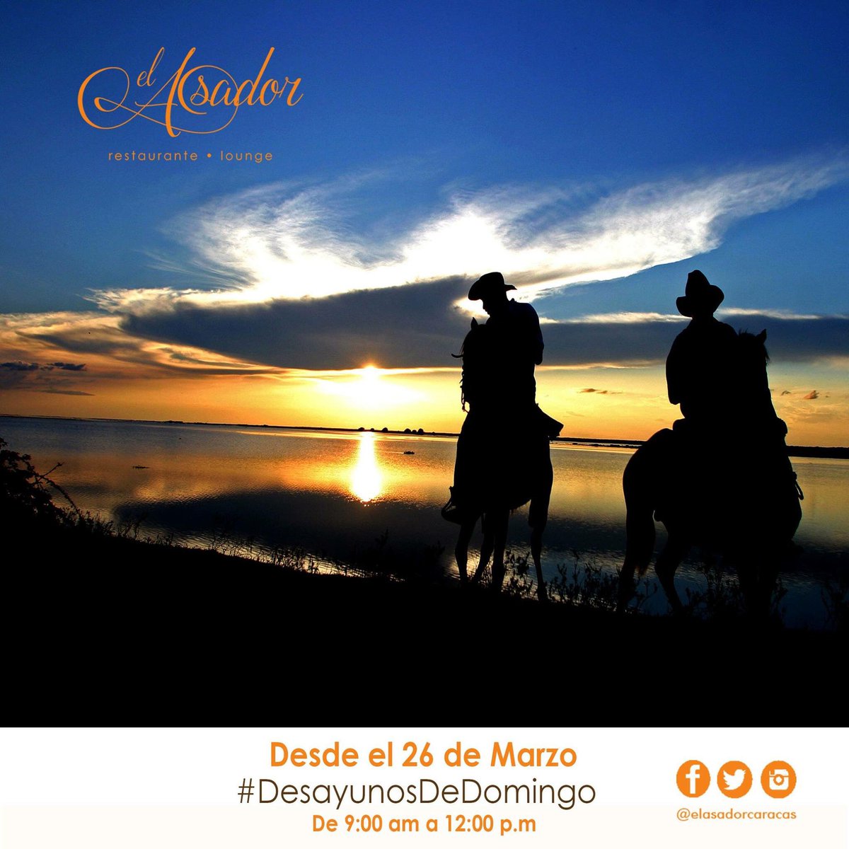 elasadorcaracas's tweet photo. Los “Paisajes de La Llanura” inspiran al #ChefDanielTorrealba .  A partir del 26 de Marzo, tu #desayuno de #domingo es en @elasadorcaracas https://t.co/YE3iQNp7Pz