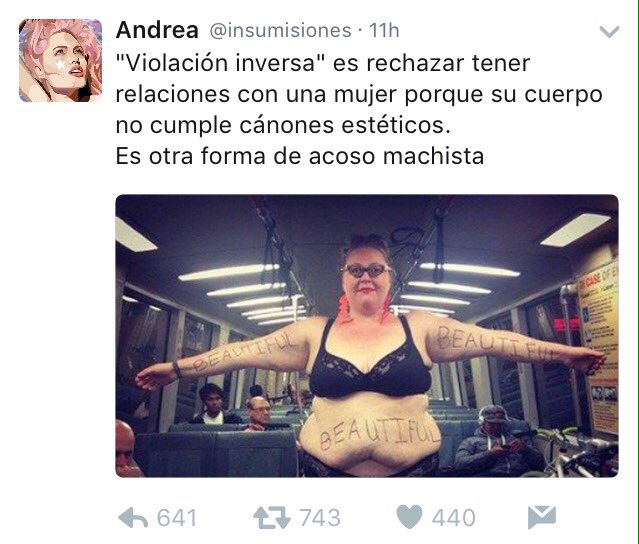 Intrapiernoso's tweet photo. Esto del feminismo ya se salió de control. https://t.co/l1EtwvK9Fl