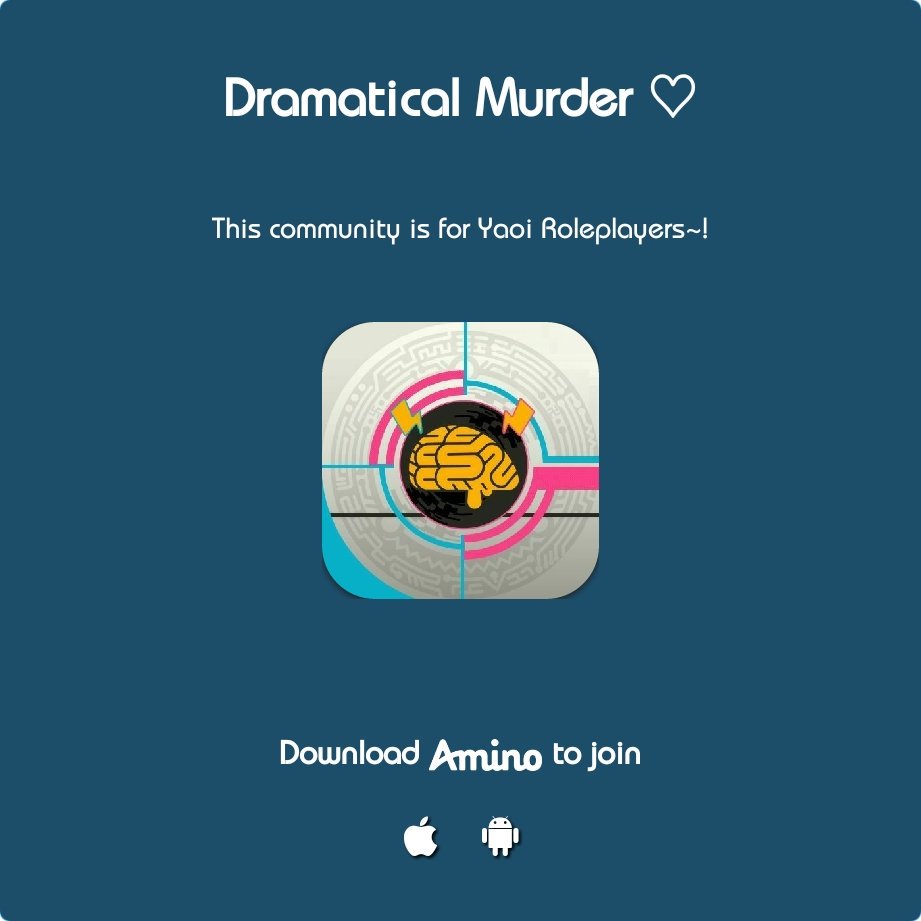 I found this community -Dramatical Murder ♡. It's worth checking out.
aminoapps.com/c/Dramatical.M…