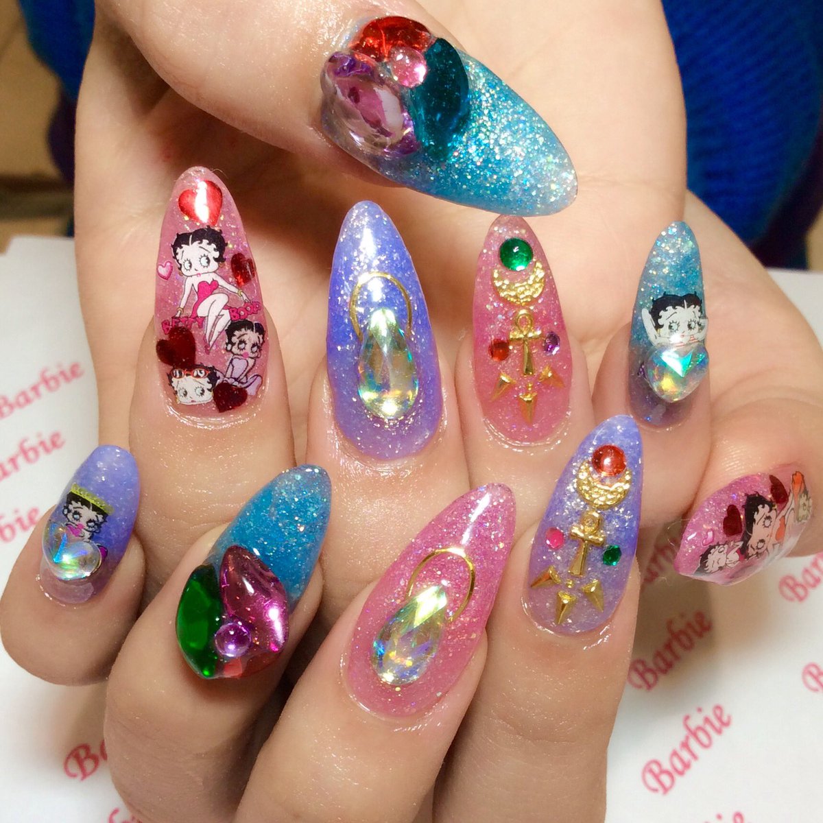 ネイルサロンbarbie Barbie12nail Twitter