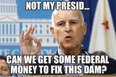 Moonbeam Jerry Brown desperate for funding, seeks 'common ground' with Trump