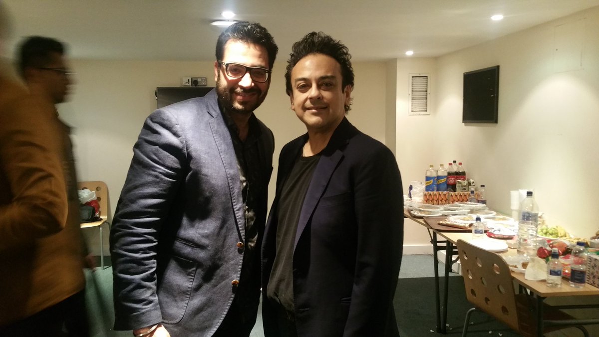 RickyEmmKay's tweet photo. Filming epic performance by @AdnanSamiLive @ssearena for @Spectrum_London with @WideShotProd n @hitenondhia https://t.co/vLitwYufhe