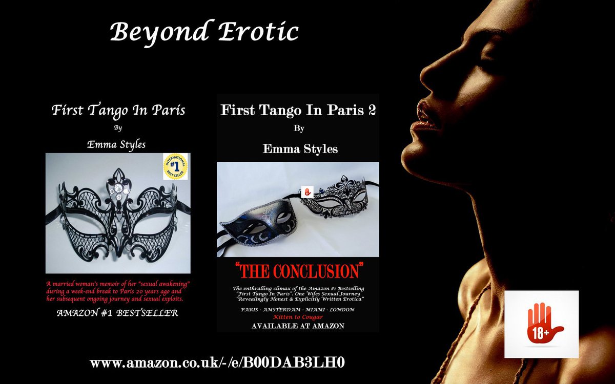MsEmmaJStyles's tweet photo. #FirstTangoInParis
Outrageous Erotic & Explicit!
⭐⭐⭐⭐⭐s #kindle
"Fabulously Filthy"
#EARTG #MILF #cougar
https://t.co/wzL6VEVLtA https://t.co/SPIxdOpySI