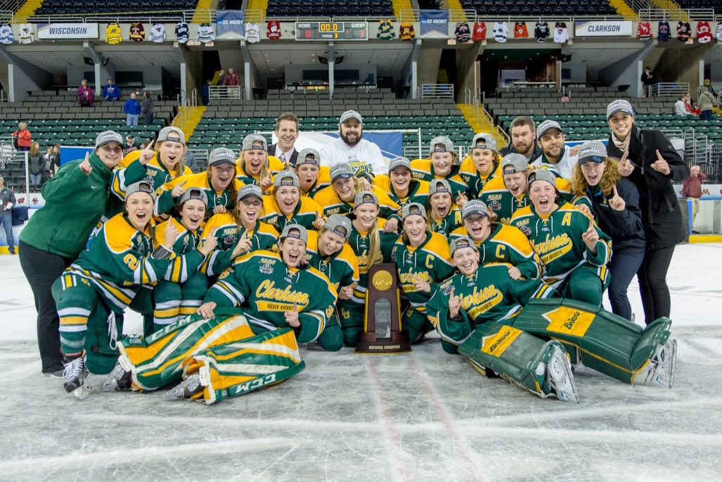 ClarksonUniv's tweet image. Congratulations, 2017 National Champions! @CUknights #LetsGoTech